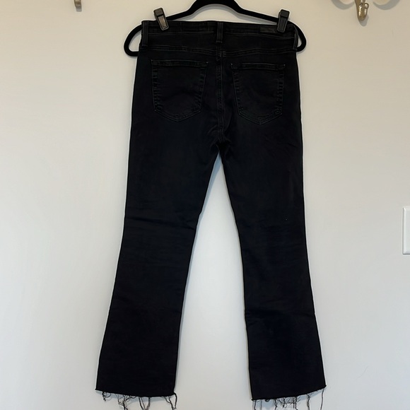 AG The Jodi Crop Size 28 Grey/Black - Picture 4 of 4